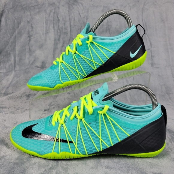 Nike Free 1.0 Cross Bionic‎ Teal Cross Training Shoes Women Size 7.5 718841-400 - Picture 4 of 9
